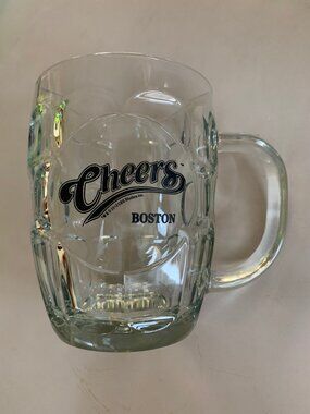 Cheers Boston, TV Series 16 oz Glass Beer Mug, 20l2 CBS Studios Souvenir Mug